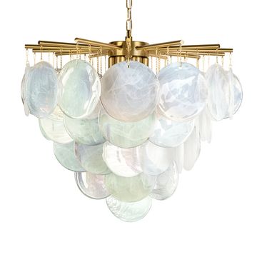 Подвесная люстра 6*E14 10492/600 Pearl перламутровый Lolly LOFT IT