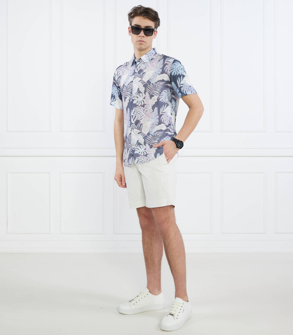 Рубашка SS ECO RAYON INDGO T GUESS - голубой(M3GH31 WD4Z2)