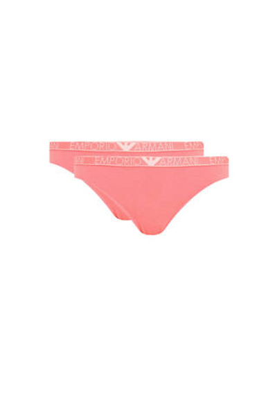 Трусики 2 пары Emporio Armani - розовый(163334 4R223)