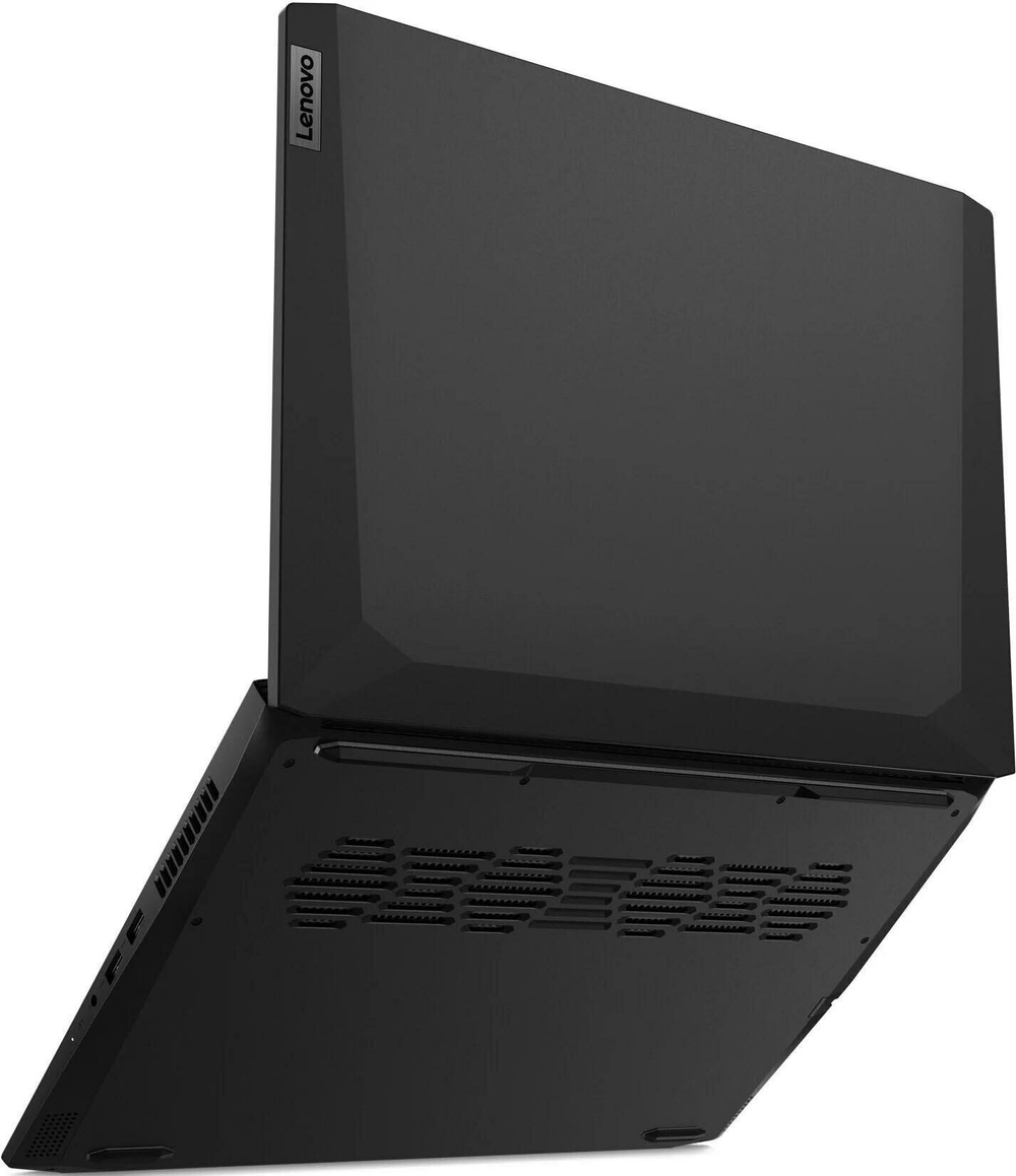 Ноутбук Lenovo ideapad Gaming 3-15ACH6. Производитель CPU: AMD, Линейка CPU: Ryzen 5, CPU: Ryzen 5 5600H, RAM: 8Gb, SSD: 512Gb, GPU: Nvidia RTX3060 6Gb, Диагональ: 15.6", Разрешение: 1920*1080, Тип экрана: IPS 120hz, OS: DOS, BackLight: RGB, Цвет: чёрный