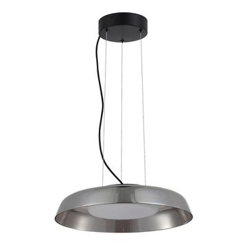 Светильник подвесной LED 36W 3000K SL6019.413.01 чёрный/дымчатый Foray ST-Luce