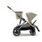 Прогулочная коляска для двойни Cybex Gazelle S TPE Almond Beige