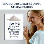 Nobi Nutrition, Глицинат магния, максимальное усвоение, 120 капсул (200 мг на капсулу)