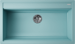 Мойка Omoikiri Kitagawa 86-LB-AZ Artceramic/azur blue