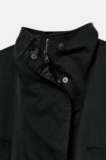 ZARA КУРТКА С КАРМАНАМИ — ZW COLLECTION, ЧЕРНЫЙ