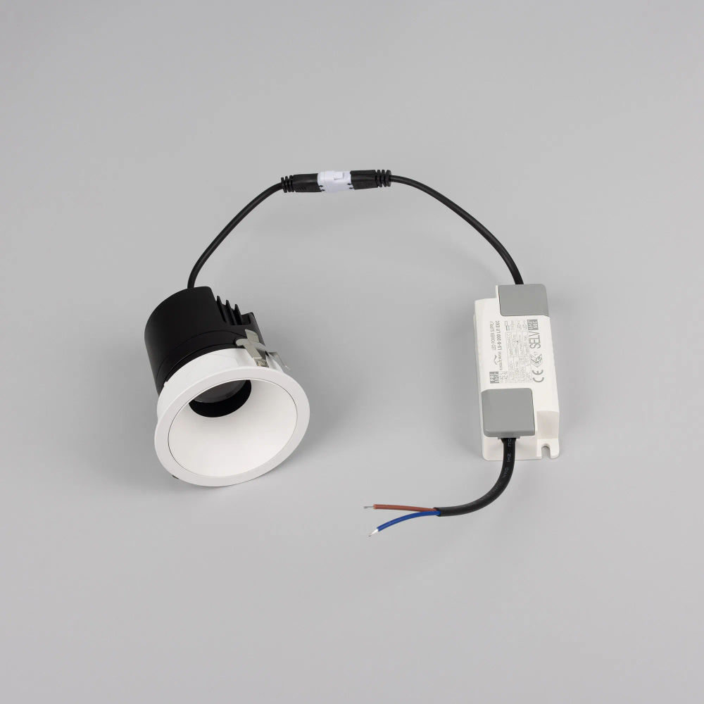 Светильник MS-ARADO-BUILT-R65-9W Warm2700 (WH-WH, 24 deg, 230V) (Arlight, IP20 Металл, 5 лет) 062700