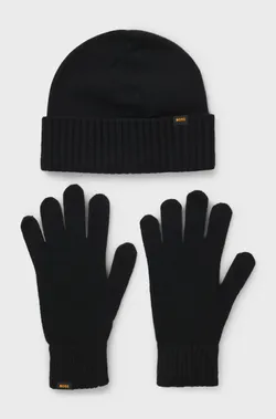 Набор (шапка, перчатки) мужской BOSS Kalipso_SET