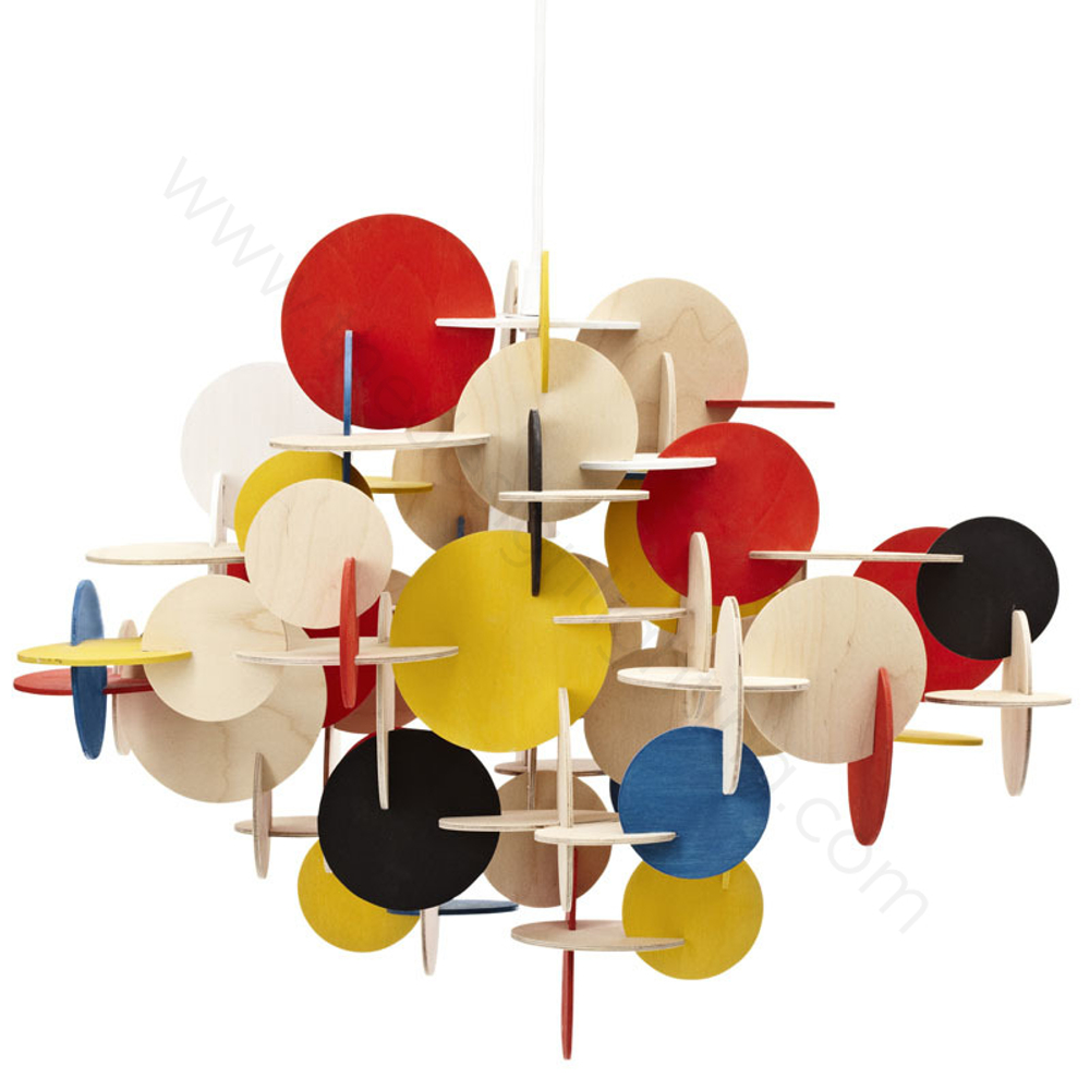 Pendant design lamp  Bau by Normann Copenhagen (Multicolored)