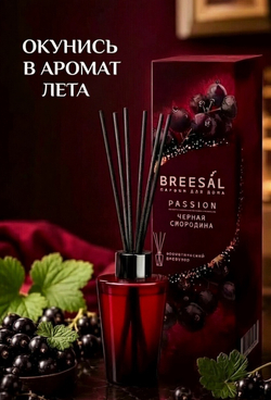 Аромадиффузор Breesal Passion Черная смородина, 70 мл