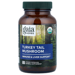 Gaia Herbs, гриб трутовик разноцветный, 120 веганских капсул