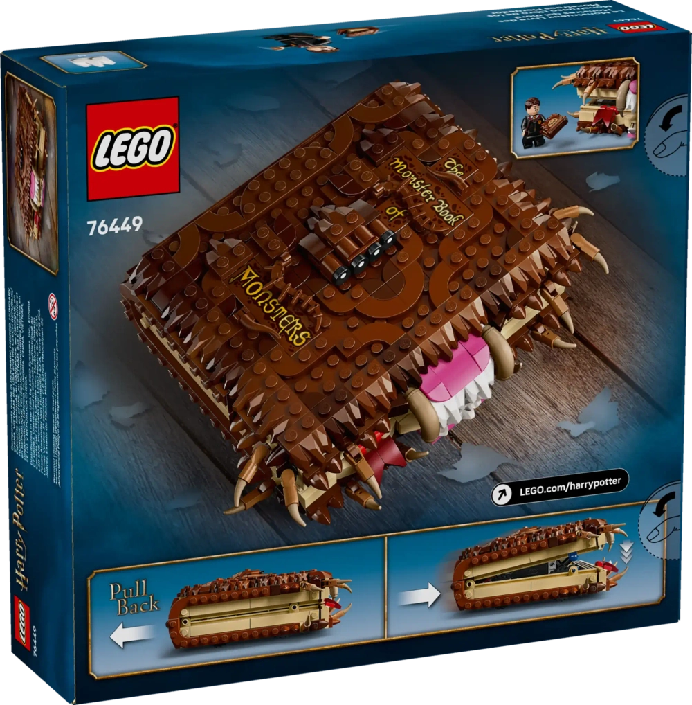 Конструктор LEGO Harry Potter 76449 Чавкающий монстр Книга монстров