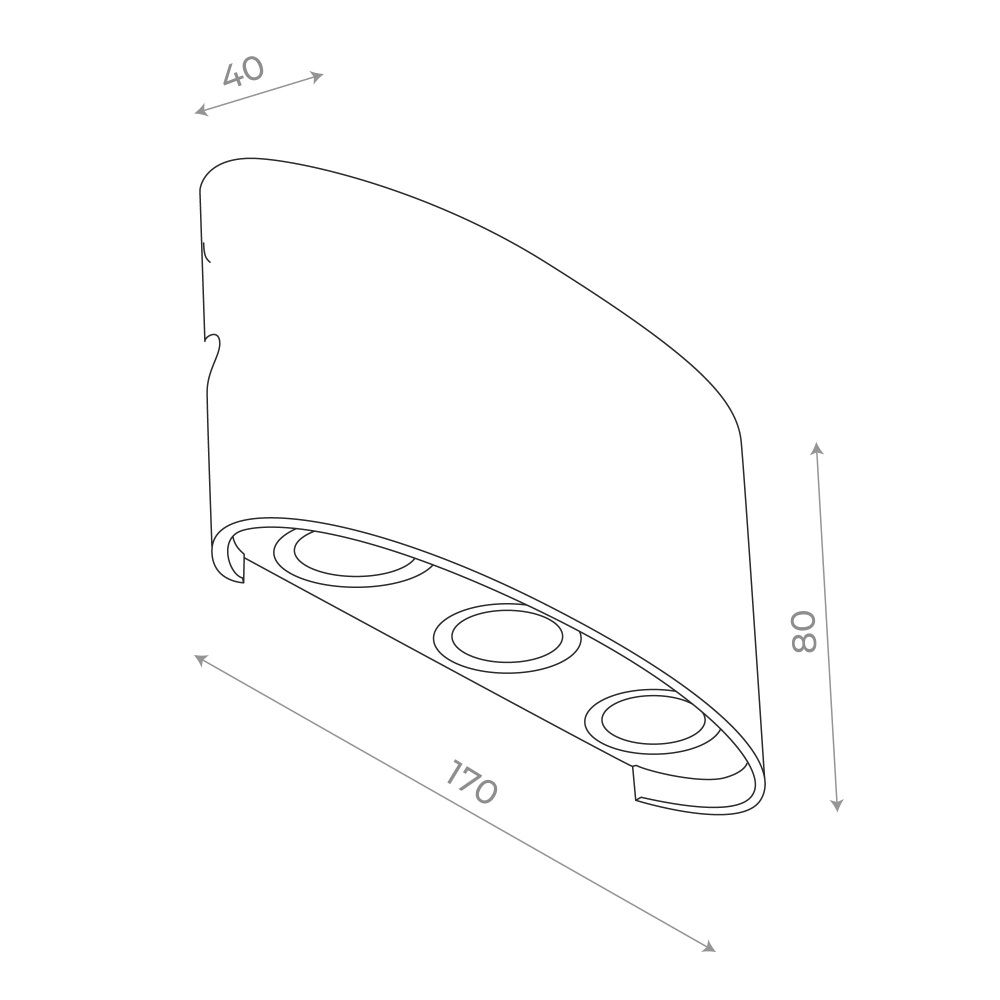 Светильник настенный BISELLO LED 6W 4000K