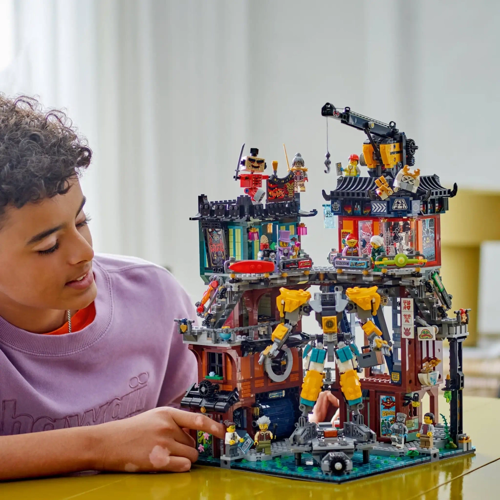 Конструктор LEGO Ninjago 71837 Городские мастерские NINJAGO