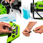Мойка высокого давления электрическая Greenworks GPW2000 Арт. 5106707, 2000 Вт, 140 бар