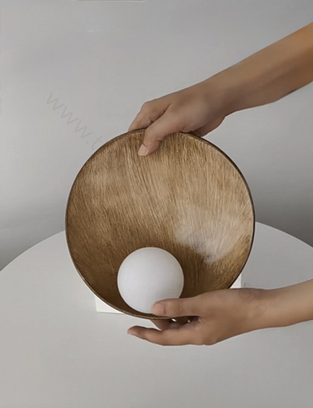 Wall design lamp Musa by Vibia