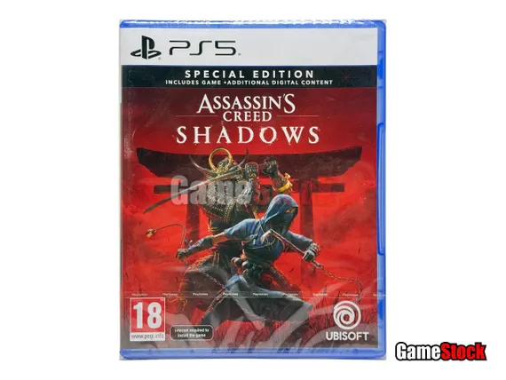 PS5 Assassin's Creed: Shadows Special Edition (Новый, Русские субтитры, PPSA-20397/PPSA-22100)
