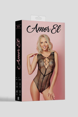Amor EL - Боди с вырезом в виде шнуровки (S/L)