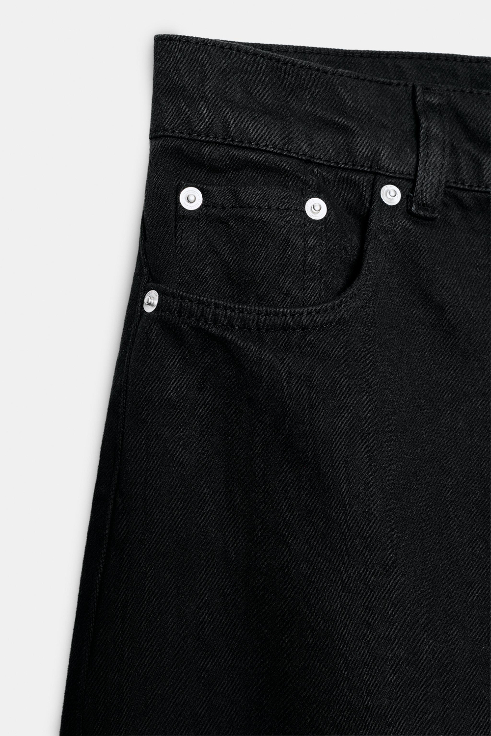 ДЖИНСЫ КАПРИ BALLOON СО СРЕДНЕЙ ПОСАДКОЙ — ZW COLLECTION — ZARA