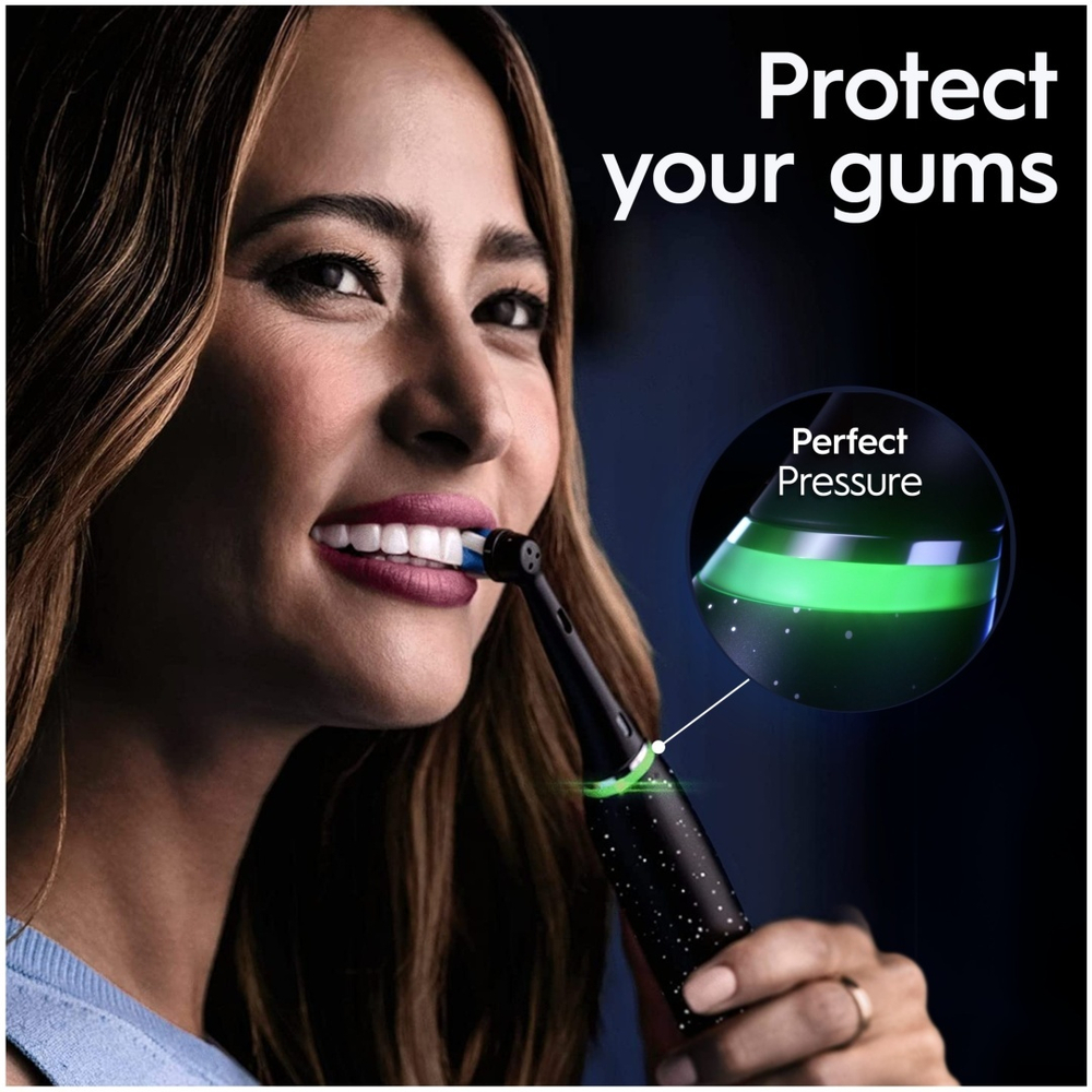 Электрическая зубная щетка Oral-B iO Series 10 iOM10.1B4.2AD щетина средняя