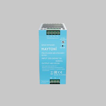Блок питания 240W 48V IP20 831001 NDR PSL015 Maytoni