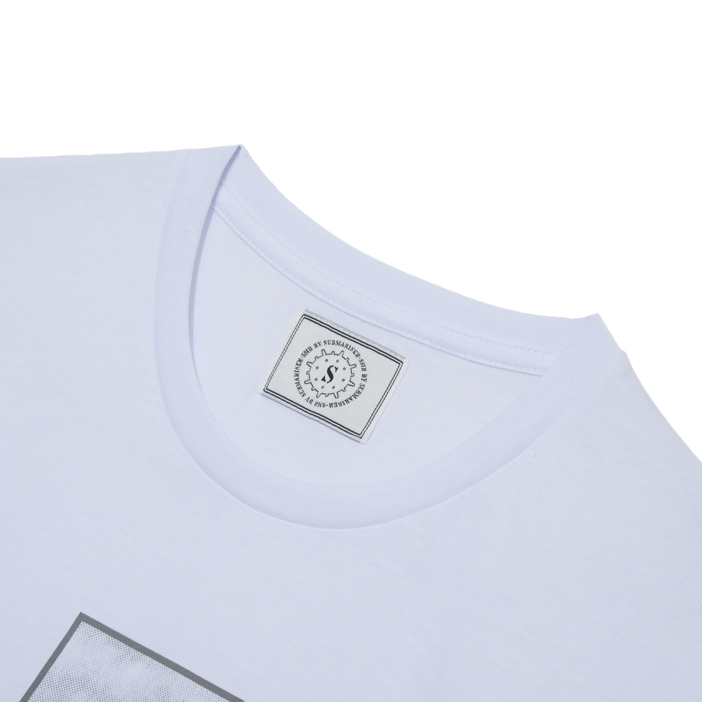 Nigative Mine Foto TSHRT White