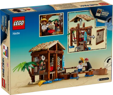 Конструктор LEGO One Piece 75636 Деревенская хижина с ветряной мельницей