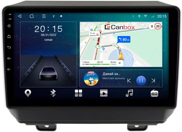 Магнитола для Jeep Wrangler 2018+ - CanBox 9-327 Android 10, SIM-слот