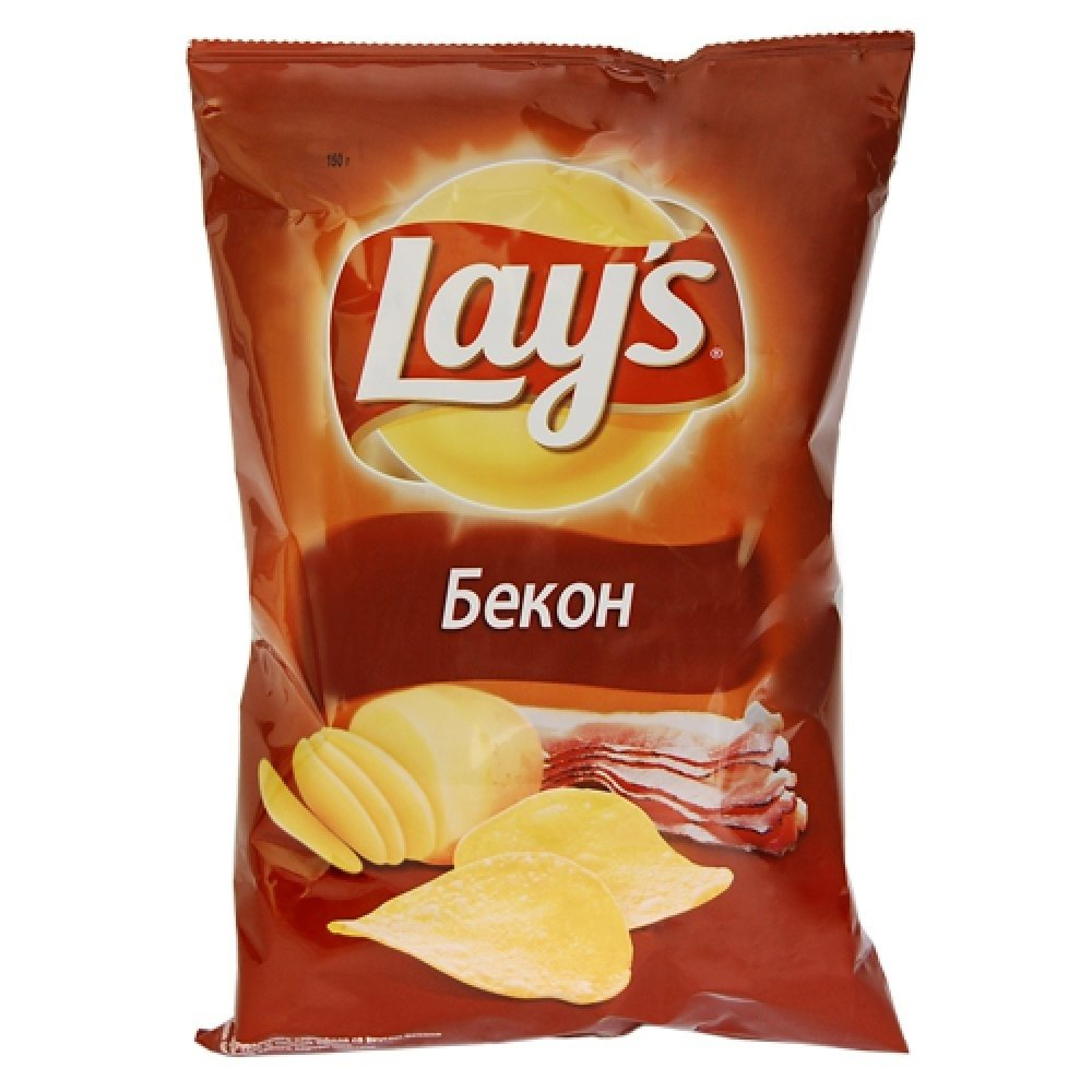Чипсы Lays 70 гр Бекон(25)