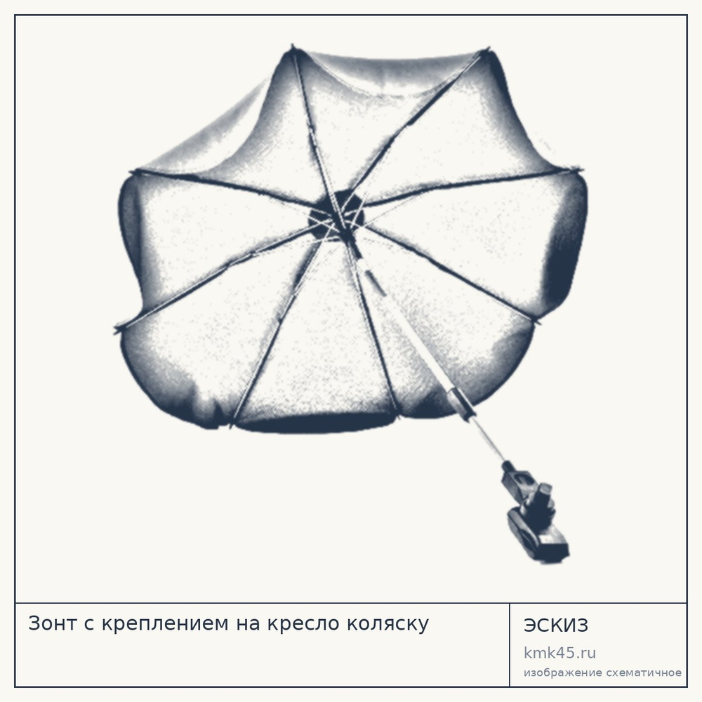 Зонт для кресла-коляски — от 3 700 ₽