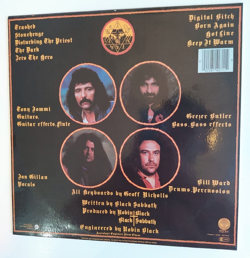 Black Sabbath Born Again (Russia 1995)