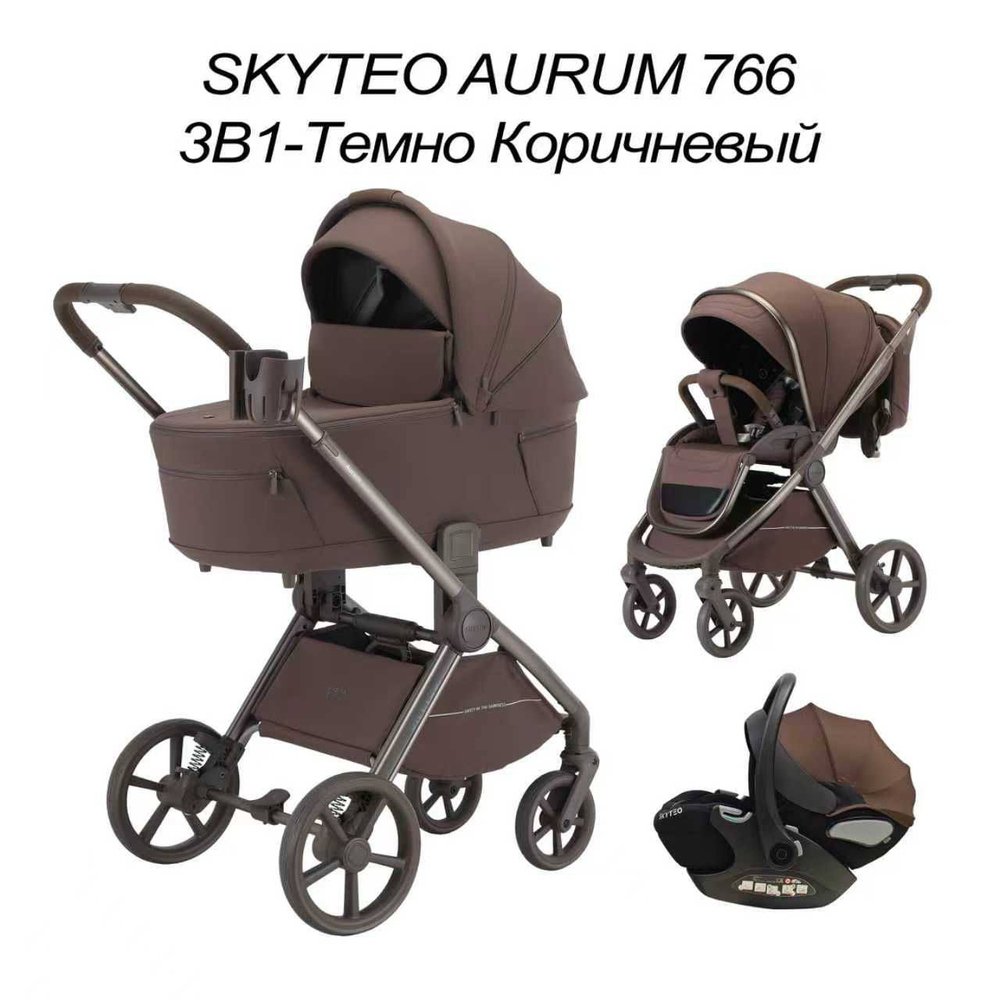 Коляска 2 в 1 SKYTEO AURUM 766