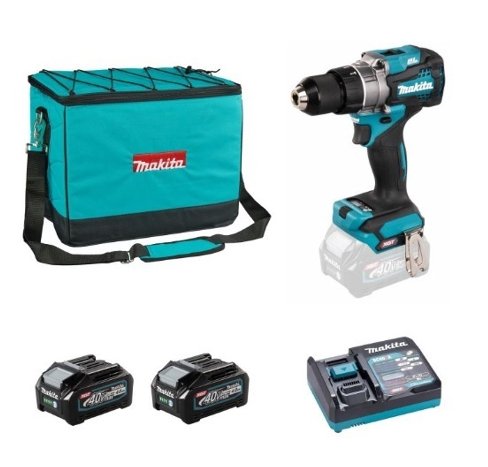 Набор для рыбалки Makita (DF001GZ+DC40RA+2xBL4040+Сумка) Набор для рыбалки Makita (DF001GZ+DC40RA+2xBL4040+Сумка)