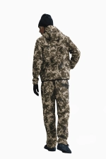 Кофта Nike Tech Fleece Hoodie Windrunner Camo Full-Zip - зеленый
