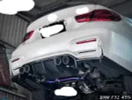 Выхлопная система с заслонками для BMW 4 Series F32 435i coupe 2.0T