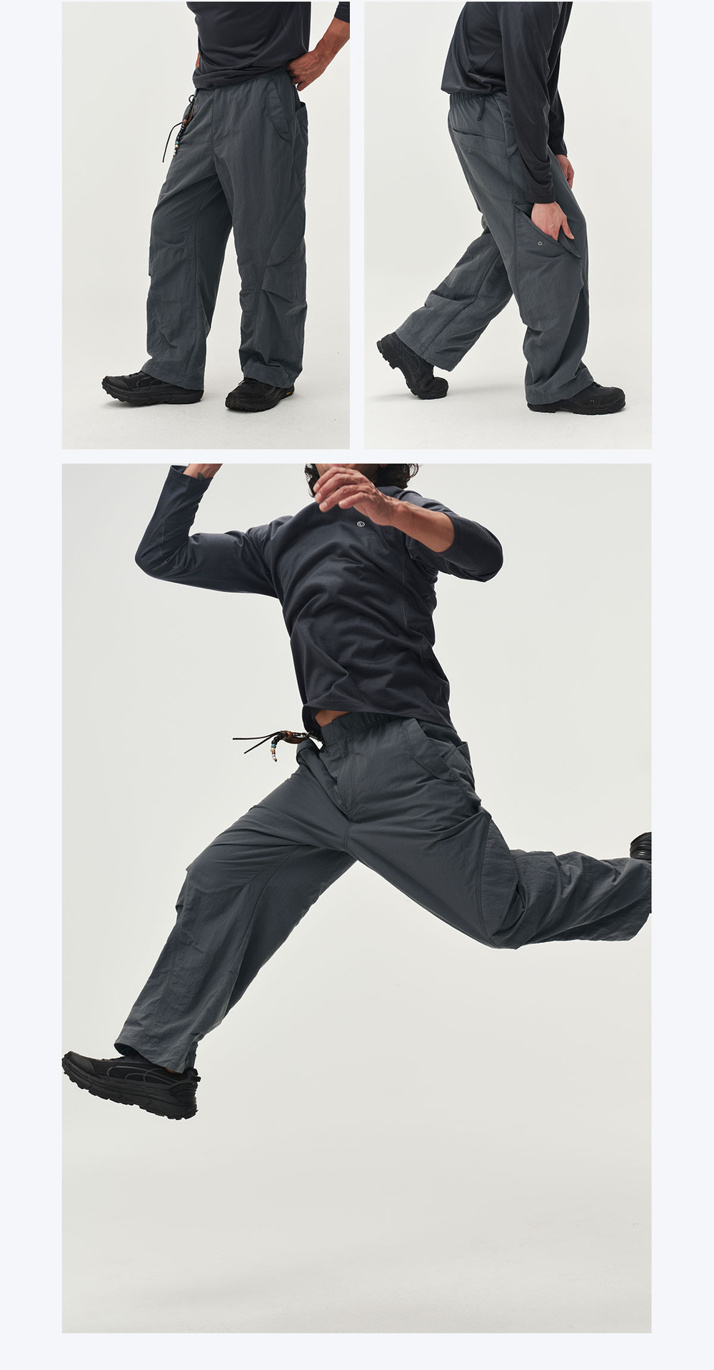 Штаны Nothomme BlueMonte Multi-Pocket Cargo графит