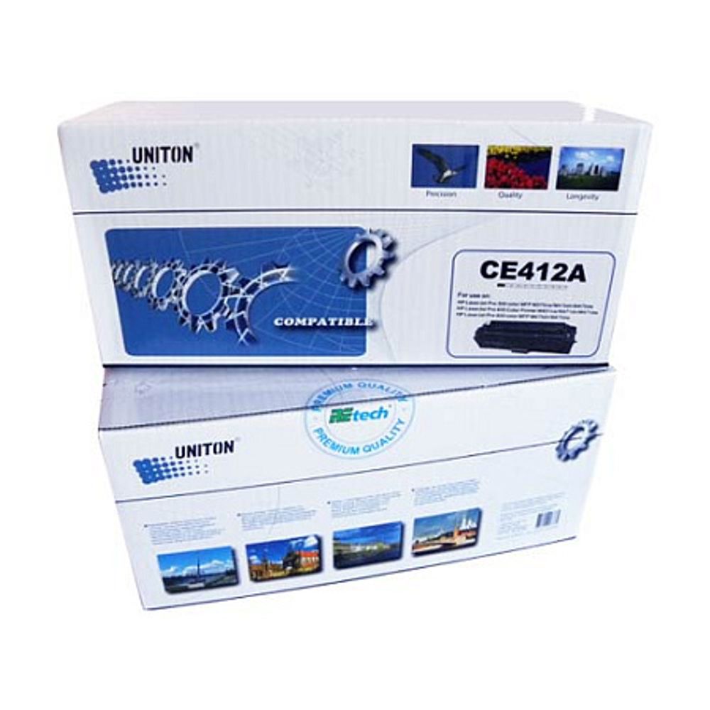 Картридж UNITON, аналог HP CE412A (305А) для Color LJ M351/M451/M375/М475 желтый (2,6K) Premium