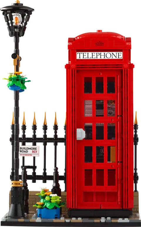 Конструктор LEGO Ideas 21347 Красная лондонская телефонная будка