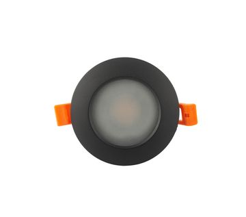 Влагозащищенный светильник 1*GU10 DK3016-BK черный Denkirs