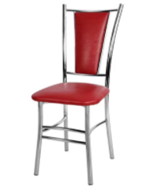 Стул Марсель, каркас хром, к/з Bruno 237 5 plus