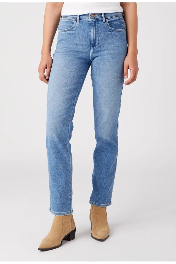 Джинсы женские WRANGLER STRAIGHT RIVER