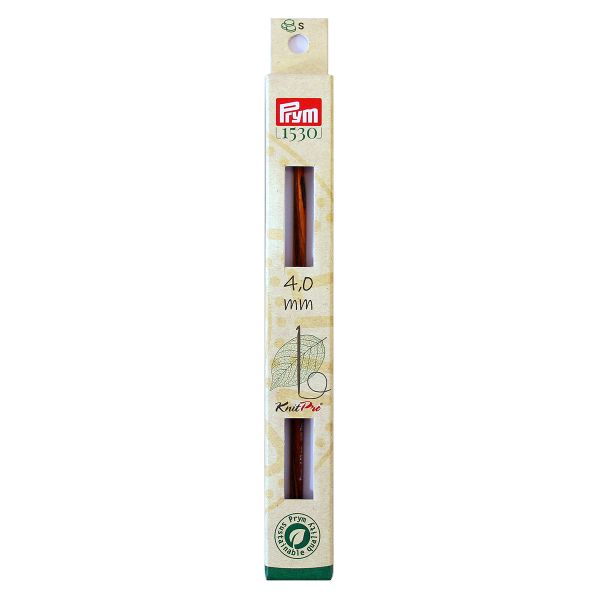 Крючок тунисский съемный Natural береза ⌀4.0 мм, Prym 223722