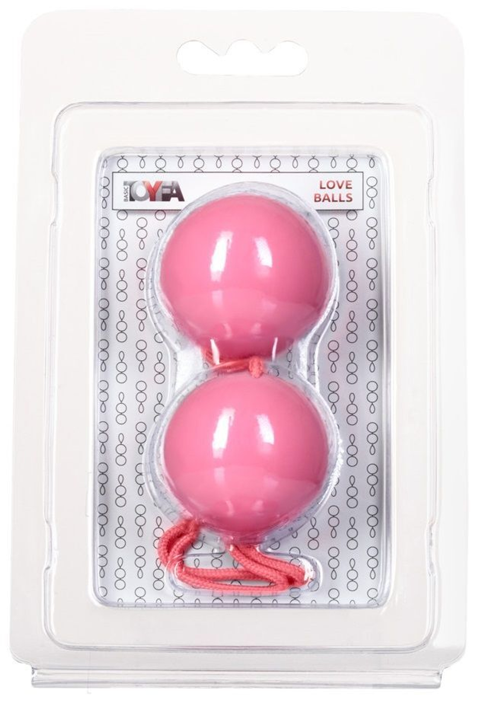 Розовые вагинальные шарики BI-BALLS (Цвет: розовый)