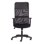 Practic (Tetchair) Кресло офисное (ткань/кожзам черный)
