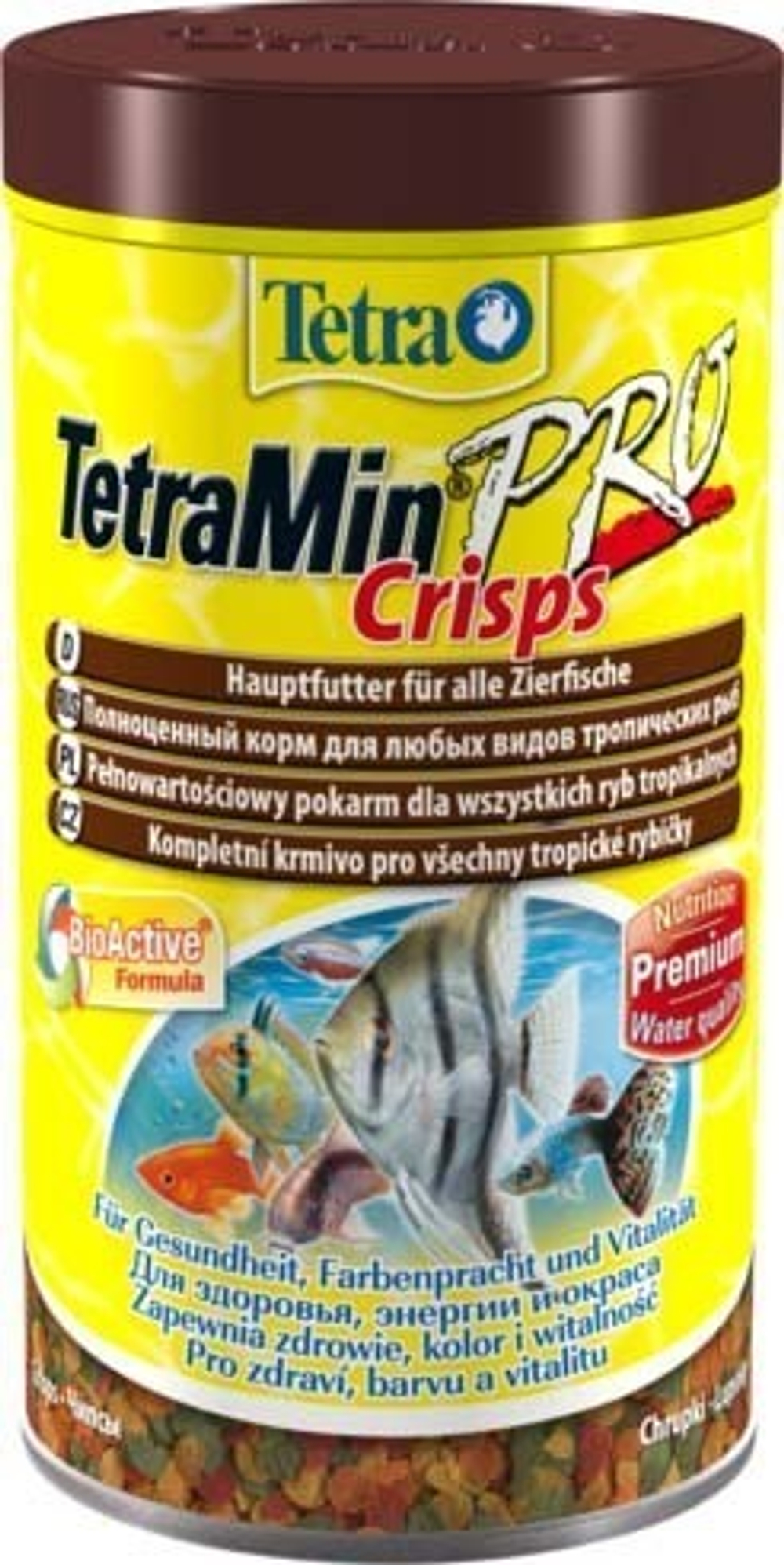 Корм для рыб TetraMin Pro Crisps корм-чипсы для всех видов рыб 500 мл