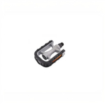 Педали Wellgo URBAN пластиковые, 108.5x72x28.5мм, резьба 9/16", шариковые подшипники, черно-серые
