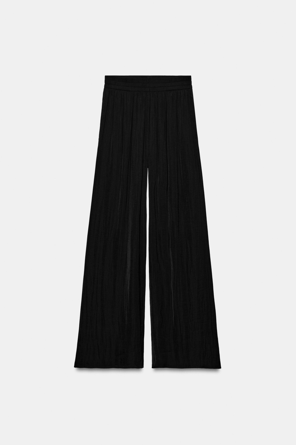 ШИРОКИЕ СТРУЯЩИЕСЯ БРЮКИ — ZARA