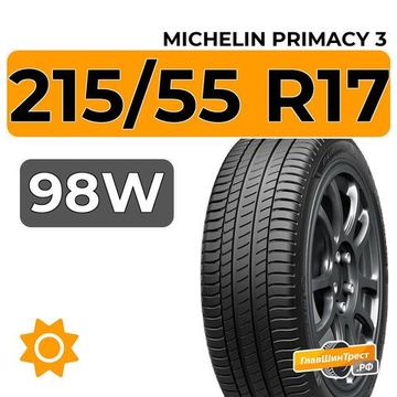 Michelin Primacy 3 215/55 R17 98W XL