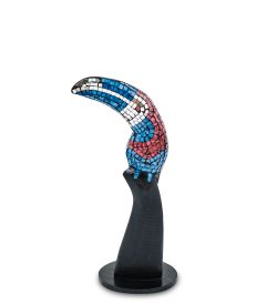 Decor and Gift 23-029-01 Н-р статуэток из трех «Тукан» дерево+стекл.мозаика (50,40,30 см)
