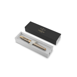 Parker IM Core - Brushed Metal GT, перьевая ручка, M