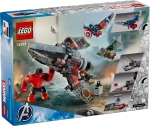 Конструктор LEGO Marvel 76292 Капитан Америка против: Битва Красного Халка